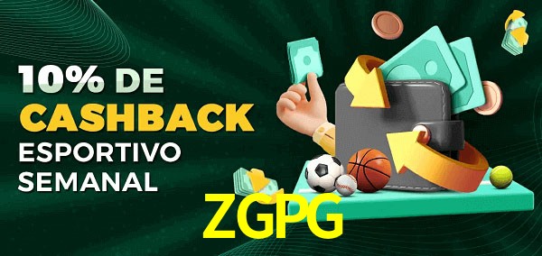 10% de bônus de cashback na ZGPG