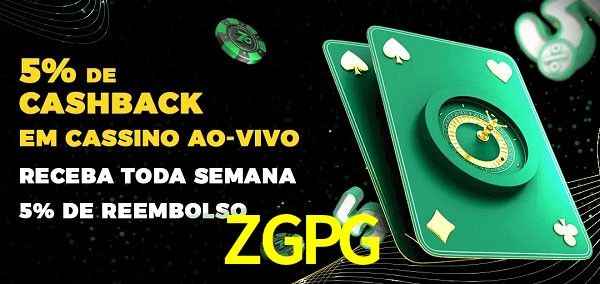 Promoções do cassino ao Vivo ZGPG